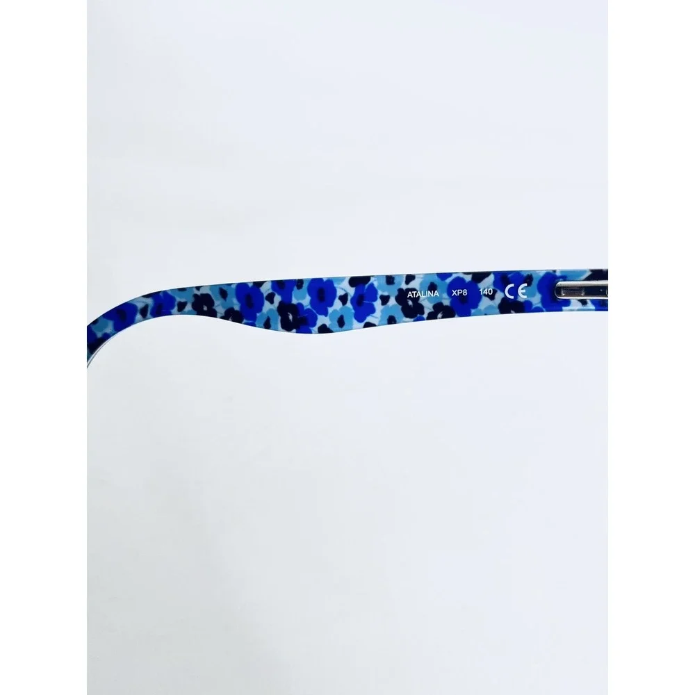 NEW Kate Spade Blue Tortoise Cat Eye Glasses Atalina XP8 51 16 135